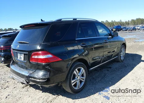 2013 Mercedes-Benz Ml 350 from USA, damaged, VIN 4JGDA5JB9DA244933